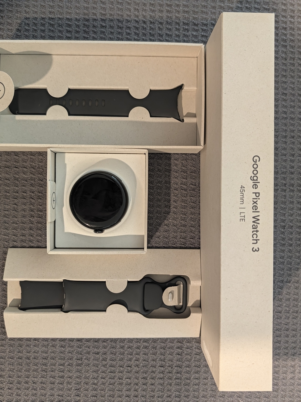 Google Pixel Watch 3 LTE (45mm) - Black